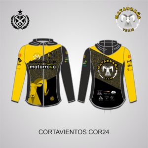CORTAVIENTOS CAPUCHA UNISEX MATARRAÑA TEAM