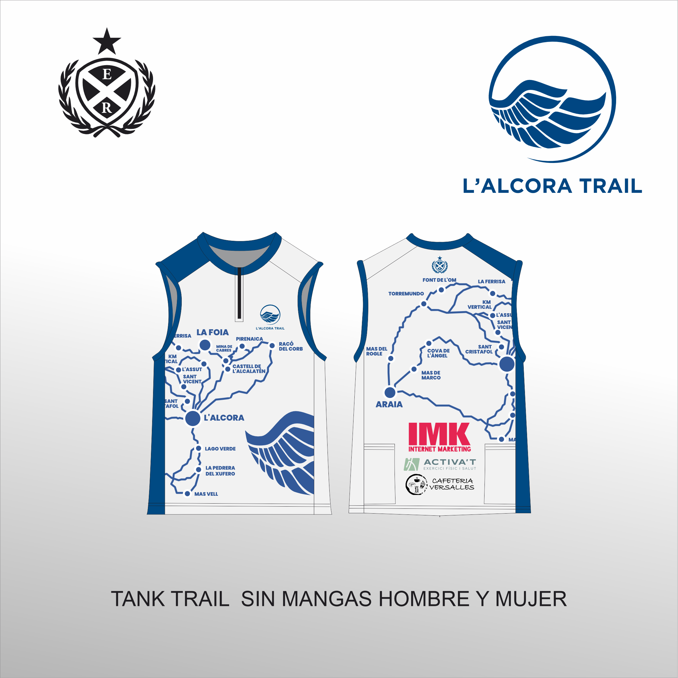 WEB ALCORA TRAIL - TANK TRAIL MAN SIN MANGAS HOMBRE Y MUJER