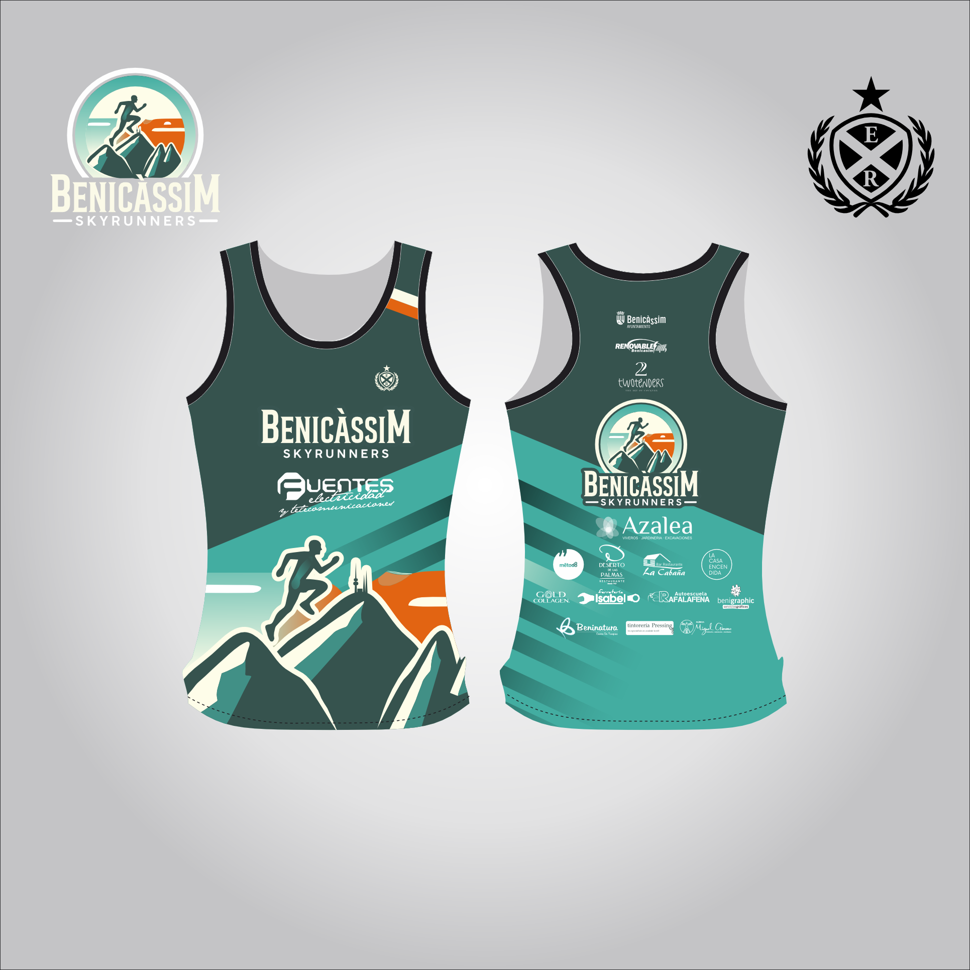 CAMISETA A4 PLUS TIRANTES MUJER - BENICASSIM SKYRUNNERS