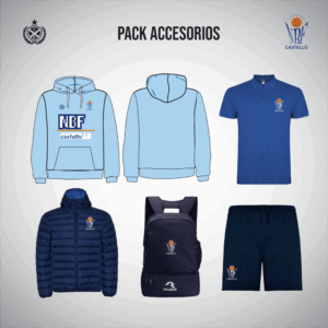 PACK ACCESORIOS NOU BASQUET FEMENÍ 2024