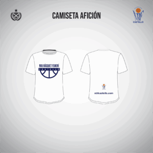 CAMISETA AFICION NOU BASQUET FEMENI 2026-27