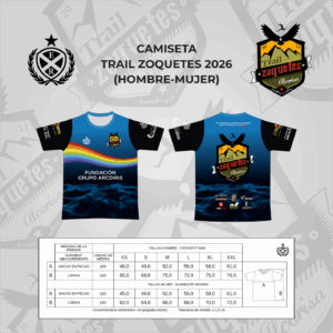 CAMISETA – TRAIL ZOQUETES 2026
