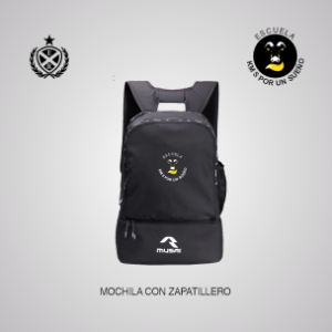 MOCHILA CON ZAPATILLERO - CATALOGO MATARRAÑA KMS POR UN SUEÑO 2026