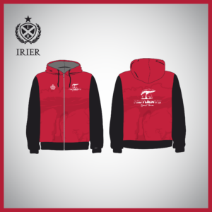 SUDADERA CAPUCHA Y CREMALLERA ELASTICA - RIOTUERTO ESPORT TEAM