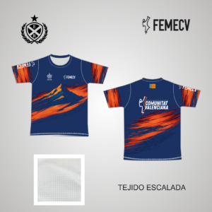 CAMISETA MCORTA ESCALADA - FEMECV 2026