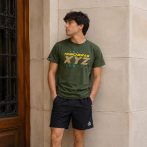 TRAIL TRINCHERAS 2026 - CAMISETA MCORTA VERDE AVENTURA